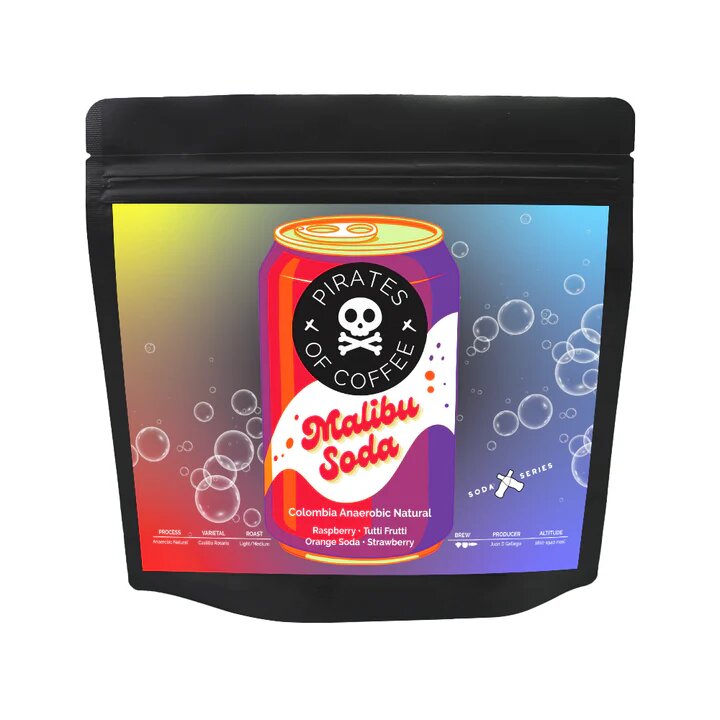 Pirates Malibu Soda - Colombia Anaerobic Natural (250g)