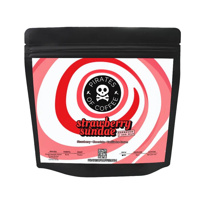 Pirates Strawberry Sundae - Blend (250g)