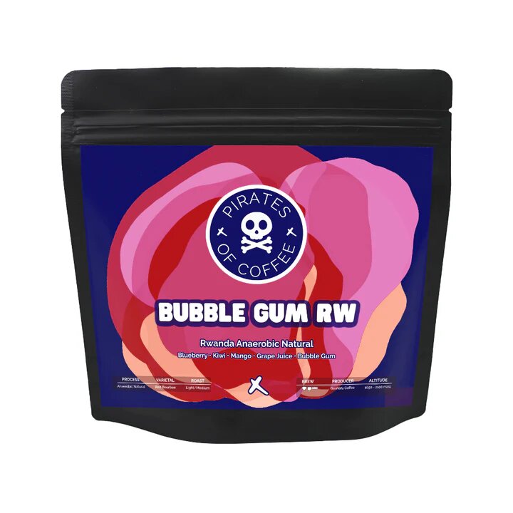 Pirates Bubble Gum RW - Rwanda Anaerobic Natural (250g)