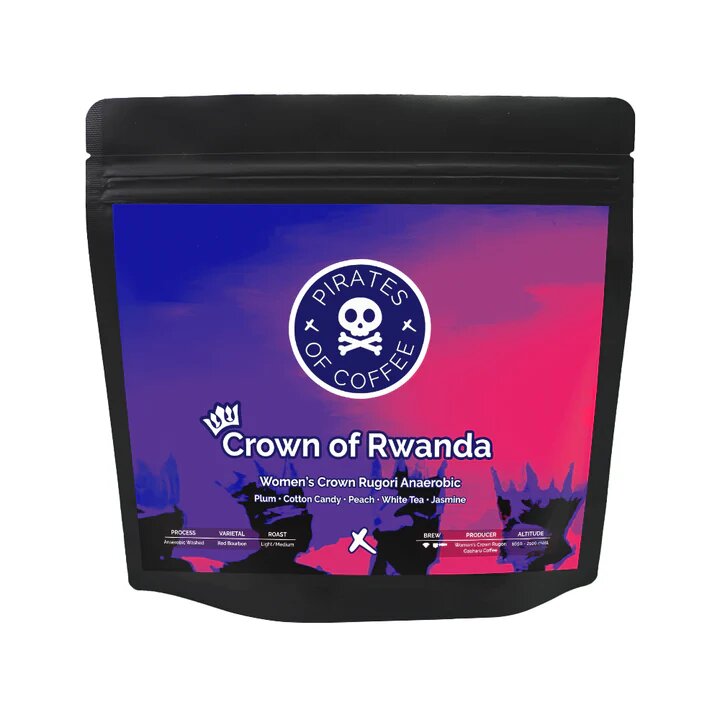 Pirates Crown of Rwanda - Rwanda Anaerobic Washed (250g)