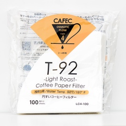 [SX01496] Cafec Light Roast Filter - Cup 4 - T92