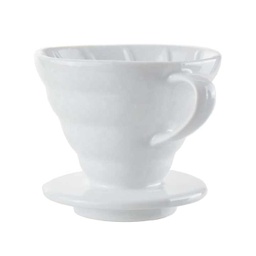 [ECV02-W] HM Ceramic Dripper White 02