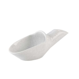 [BP402B] JDMON Ceramic Scoop Spoon White
